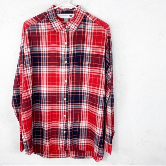 [Old Navy] Plaid Button Down Flannel - Picture 1 of 2